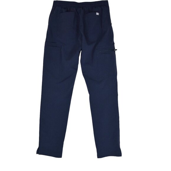 FIGS Technical Collection Navy Blue Scrub Pants XXS Petite Jogger Cargo Style Dr - Picture 2 of 10